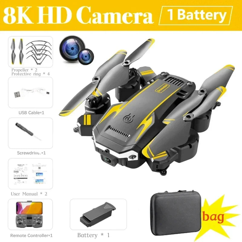 G6 Pro GPS Professional Drone 8K HD Dual-Camera Aerial Photography Omnidirectional Obstacle Avoidance Quadrotor RC Distance 5KM Dabfavshop