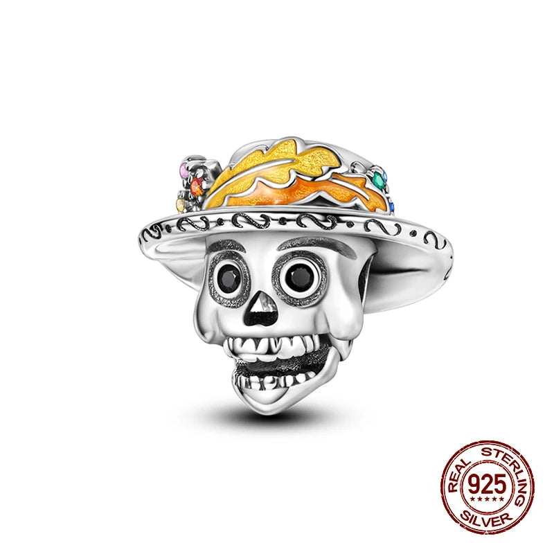 Halloween Luminous Charms Bead 925 Sterling Silver Dabfavshop