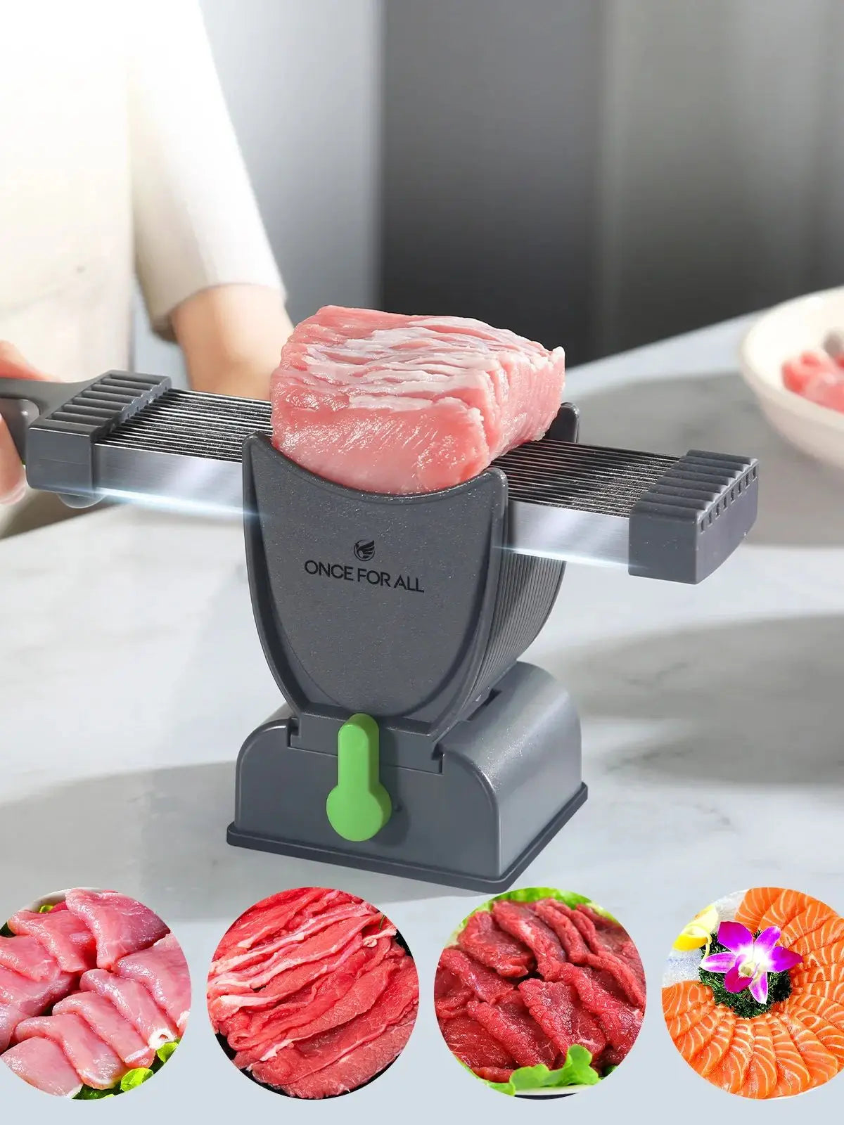 Raw Meat Razor – Effortless, Even Slices! Dabfavshop