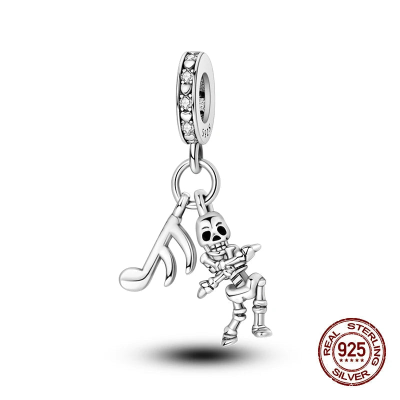 Halloween Luminous Charms Bead 925 Sterling Silver Dabfavshop