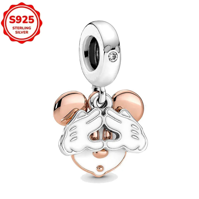 925 Silver Bracelets DIY Jewelry Gift Dabfavshop