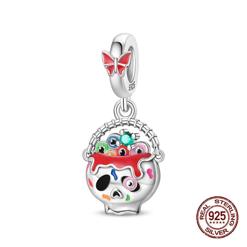 Halloween Luminous Charms Bead 925 Sterling Silver Dabfavshop