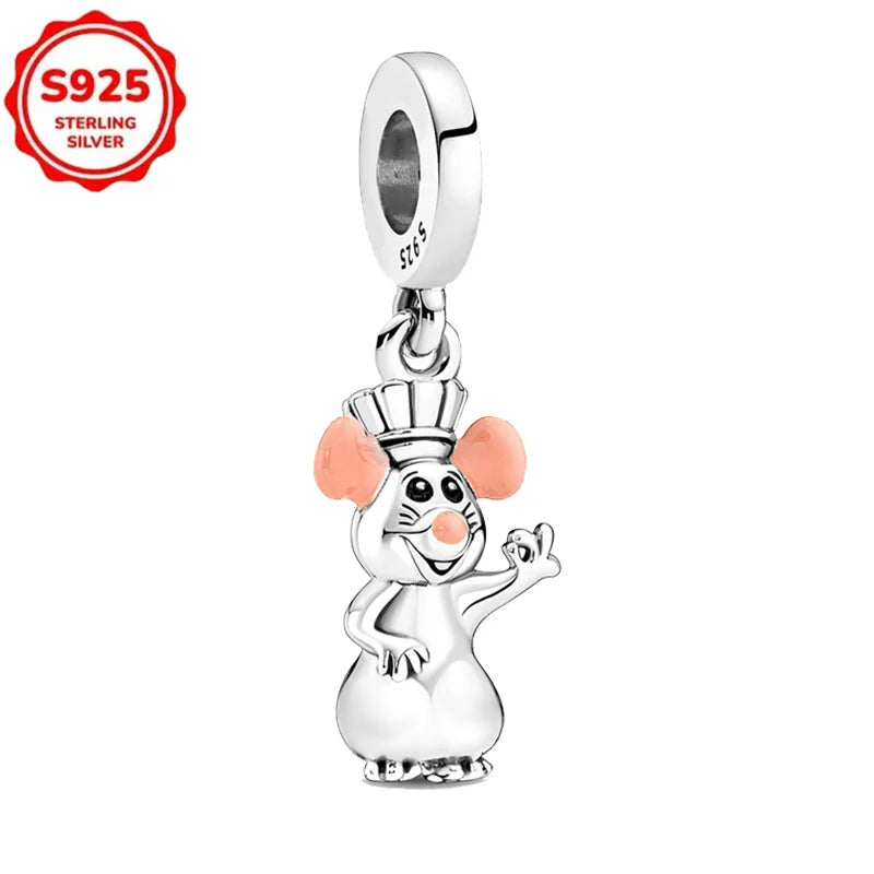 925 Silver Bracelets DIY Jewelry Gift Dabfavshop