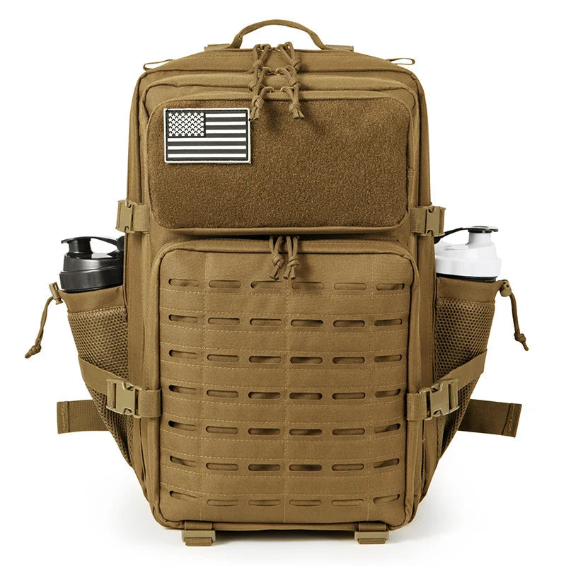 45L Tactical Backpack survival Bag Hunting MOLLE Backpack GYM For Men EDC Outdoor Hiking Rucksack Witch Bottle Holder Dabfavshop