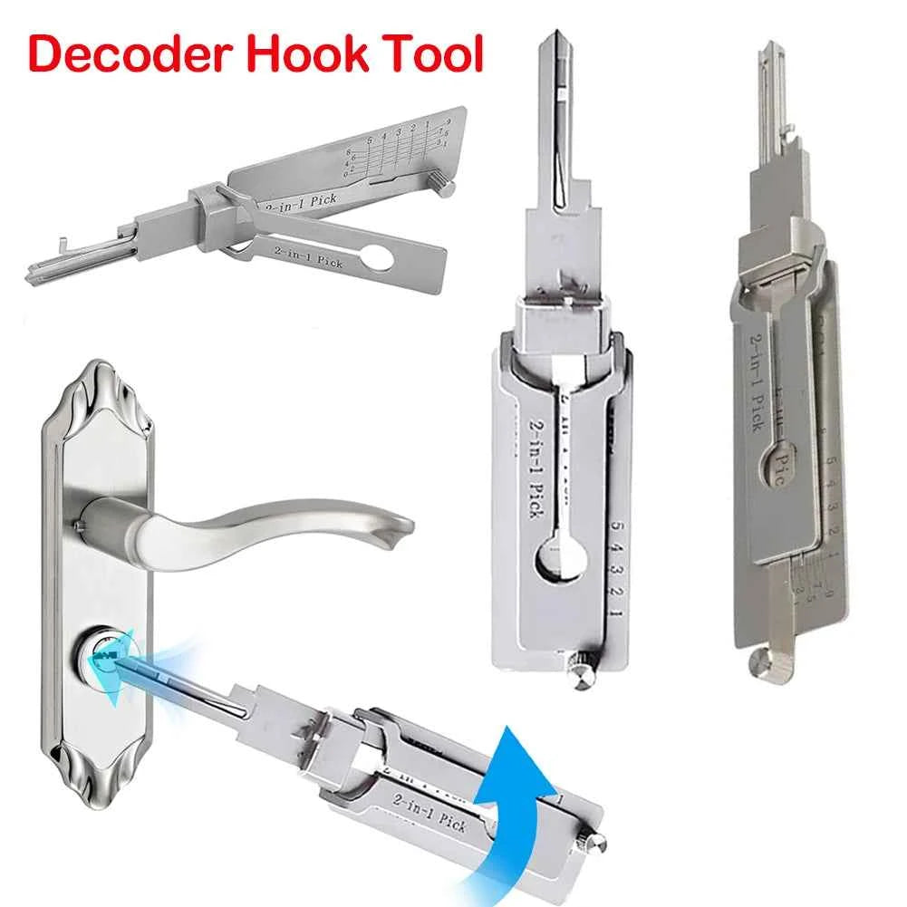 Unlock Easy: Stainless Steel Key Decoder
