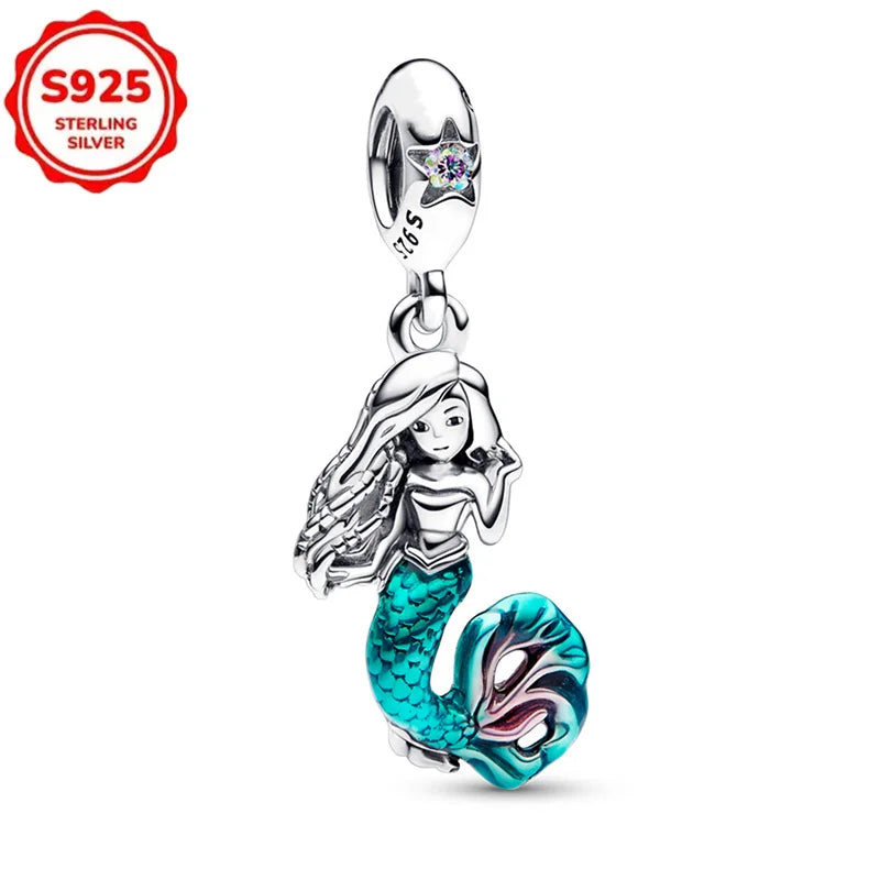 925 Silver Bracelets DIY Jewelry Gift Dabfavshop