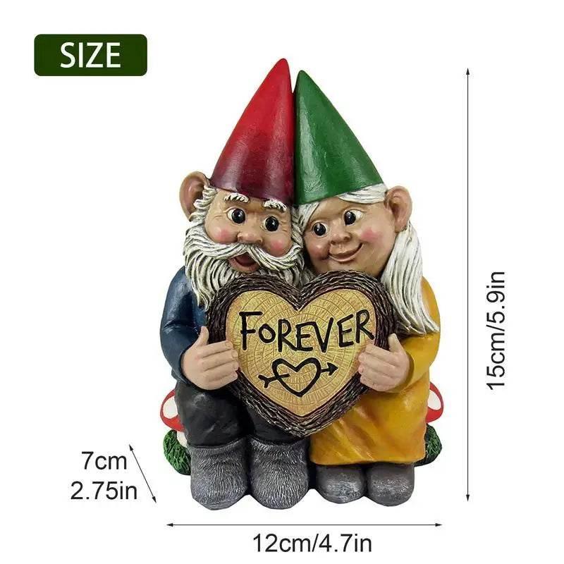 Gnomes Figurines Couple Decorative - Dabfavshop