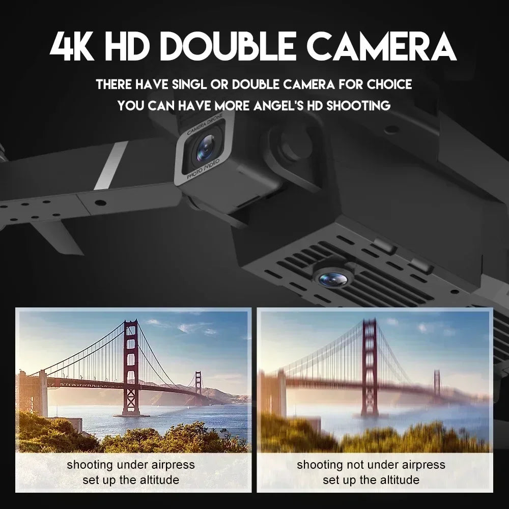 Drone Wide Angle HD 4K 1080P Camera Height Hold RC Foldable Quadcopter Helicopter Dabfavshop