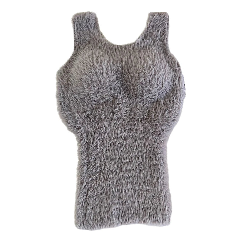 Plush Warm Wool Tank Tops Dabfavshop