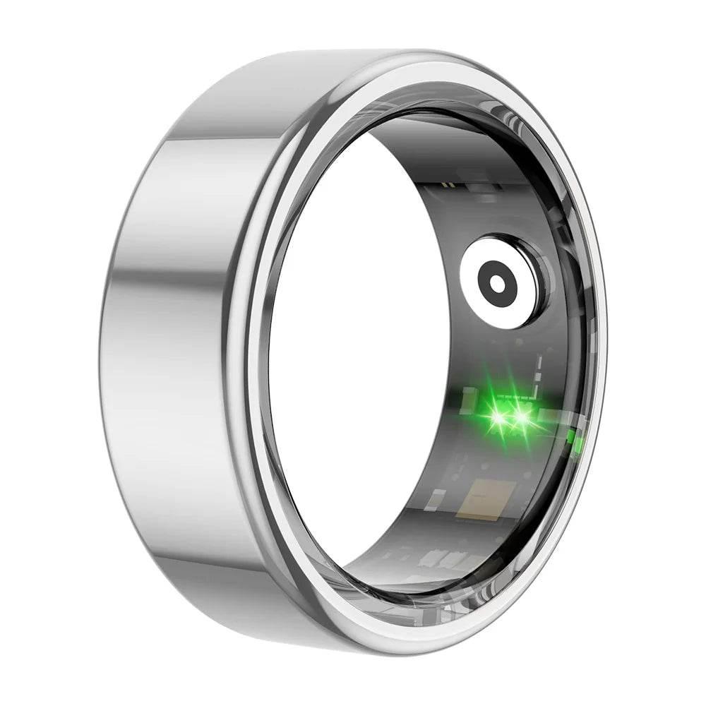 Smart Ring Titanium Steel Health Monitoring - Dabfavshop