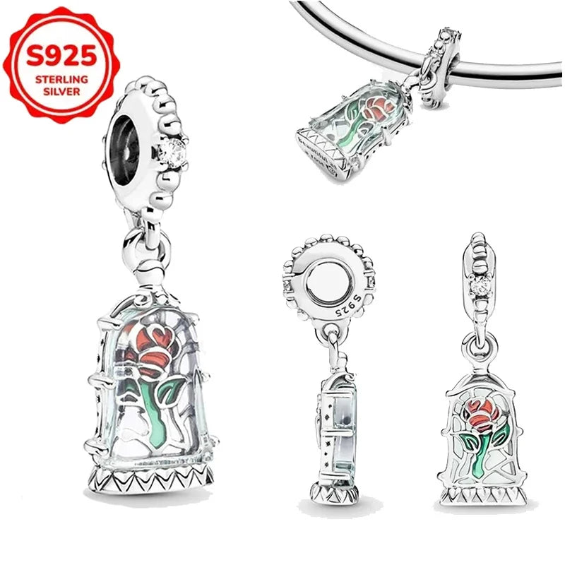 925 Silver Bracelets DIY Jewelry Gift Dabfavshop