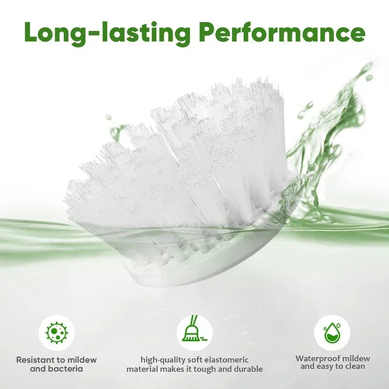 5-in-1 Electric Spin Scrubber Brush For Bathroom Tile Bathtub Sink, Power Scrubber With 5 Replaceable Brush Heads Dabfavshop