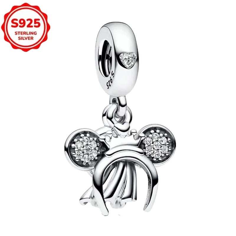 925 Silver Bracelets DIY Jewelry Gift Dabfavshop