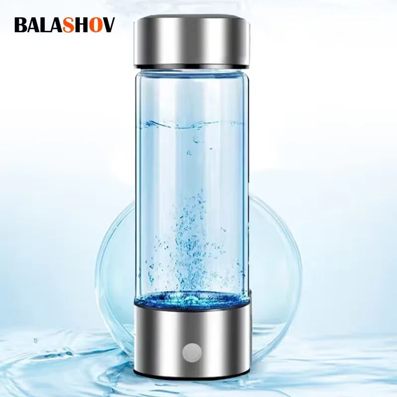 Electric Hydrogen-Rich Water Cup Antioxidant Lonizer 420ml Dabfavshop
