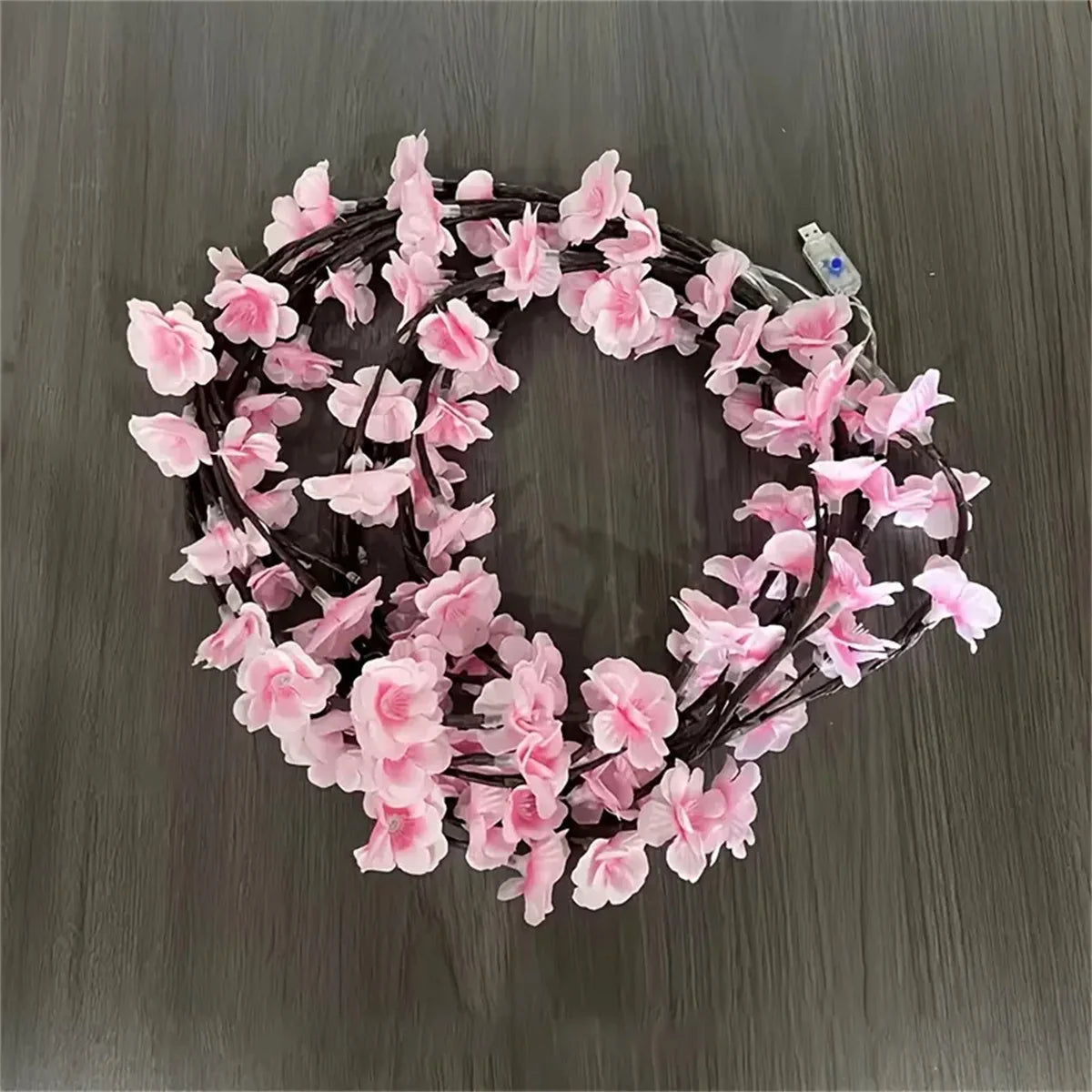 Cherry Blossom 96 Led USB Tree Branch Rattan Lights 8 Modes Colorful String Lamp Any Occasion Decoration Dabfavshop