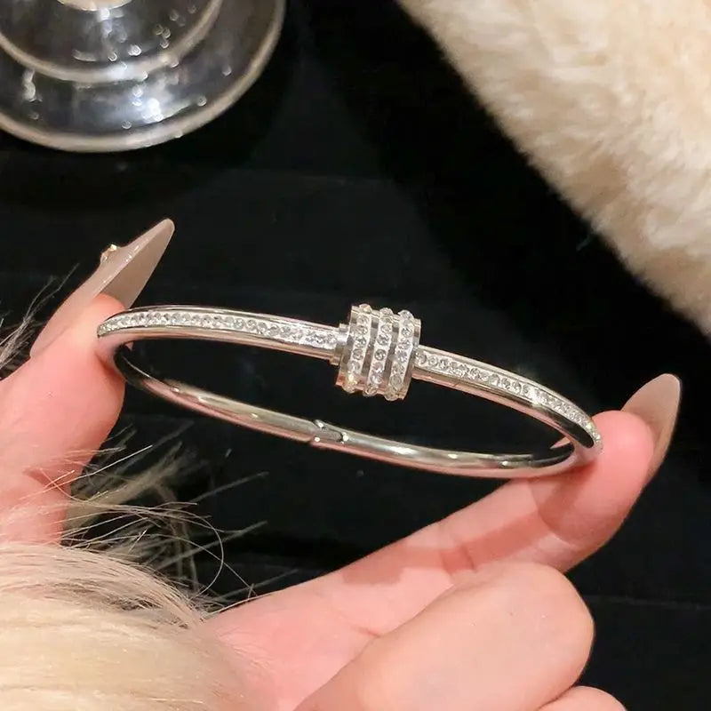 Titanium Steel Gold Silver Color Bracelet Dabfavshop