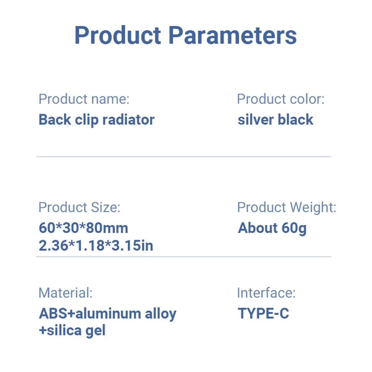 Gopala Cell Phone Cooler Black Shark - Dabfavshop