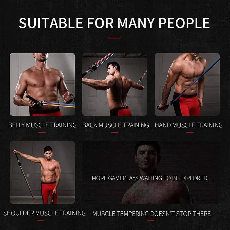 Workout Resistance Bands With Handles Dabfavshop