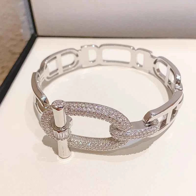 18 k gold plated bracelet