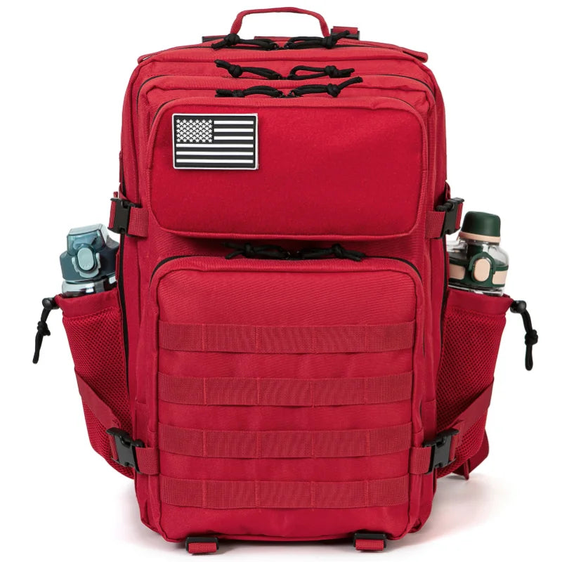45L Tactical Backpack survival Bag Hunting MOLLE Backpack GYM For Men EDC Outdoor Hiking Rucksack Witch Bottle Holder Dabfavshop
