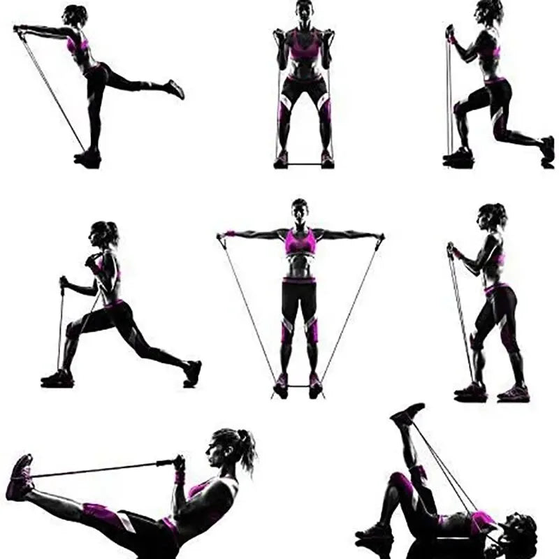 Workout Resistance Bands With Handles Dabfavshop