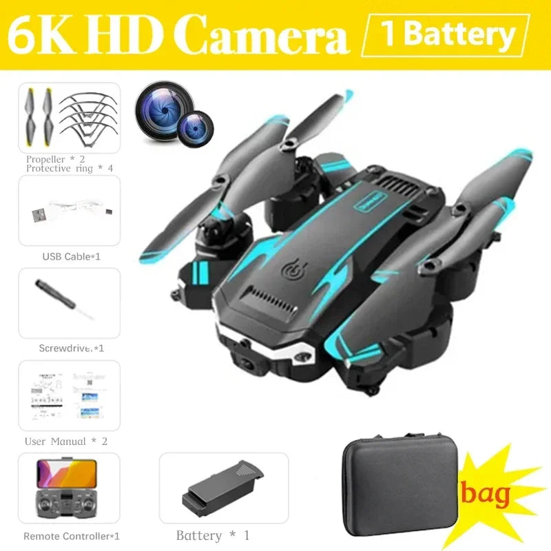 G6 Pro GPS Professional Drone 8K HD Dual-Camera Aerial Photography Omnidirectional Obstacle Avoidance Quadrotor RC Distance 5KM Dabfavshop