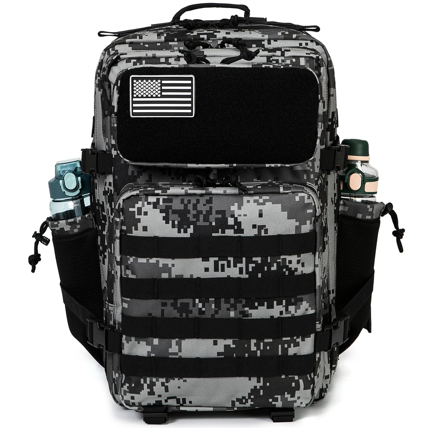 45L Tactical Backpack survival Bag Hunting MOLLE Backpack GYM For Men EDC Outdoor Hiking Rucksack Witch Bottle Holder Dabfavshop