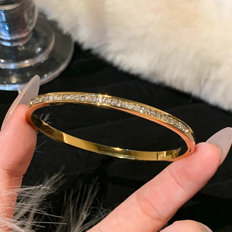 Titanium Steel Gold Silver Color Bracelet Dabfavshop