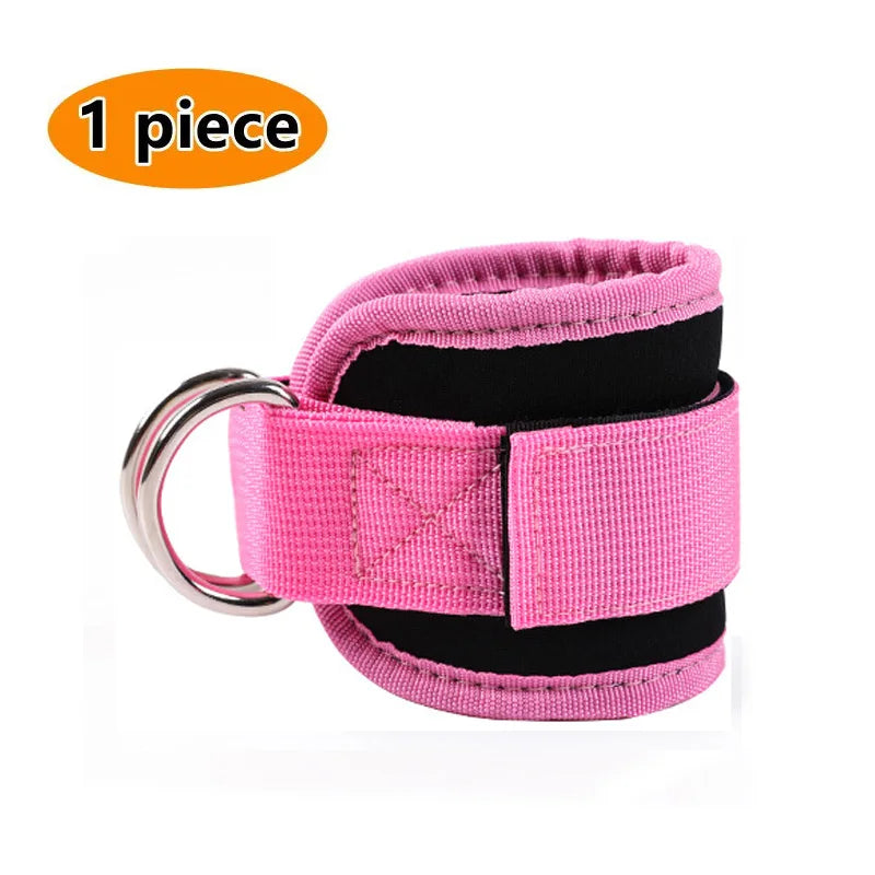 Cable Ankle Straps Double D-Ring Ankle Cuffs For Gym Workouts Glutes Legs Strength Training Brace Support Sport Safety Abductors Dabfavshop