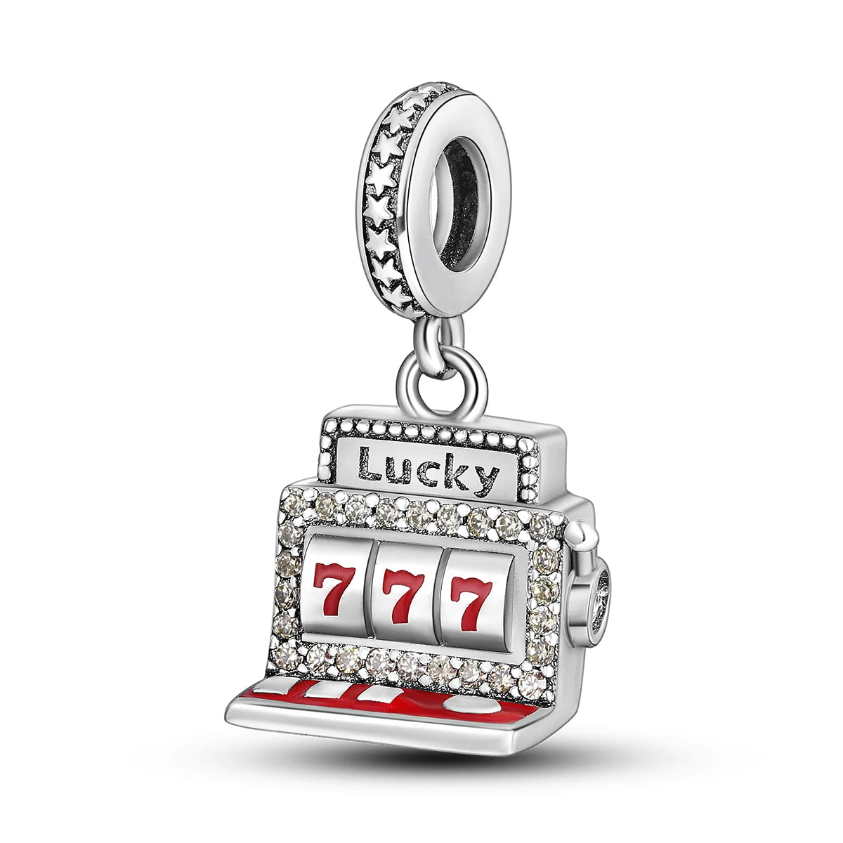 Red Charm Bead Original 925 Silver Fit Bracelet Pendant Diy Car Coffee Cherry For Woman Jewelry Dabfavshop