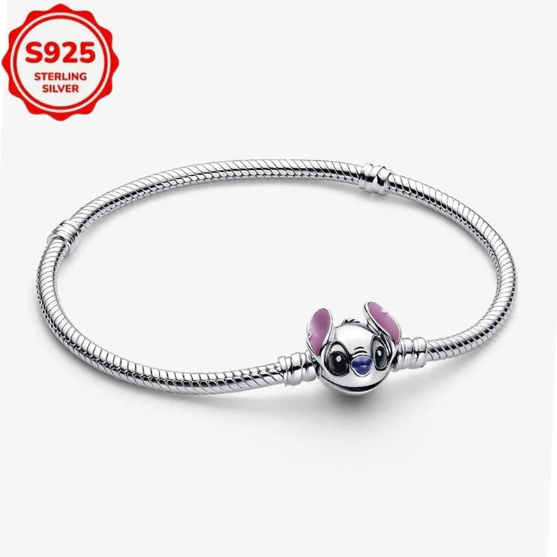 925 Silver Bracelets DIY Jewelry Gift Dabfavshop
