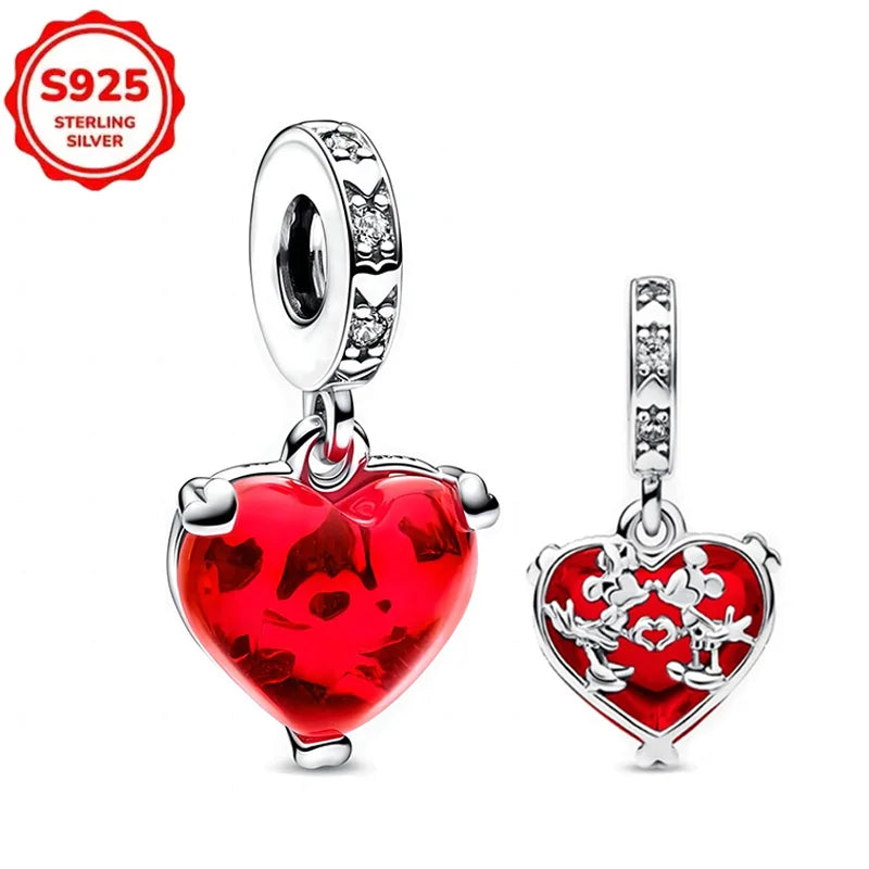 925 Silver Bracelets DIY Jewelry Gift Dabfavshop