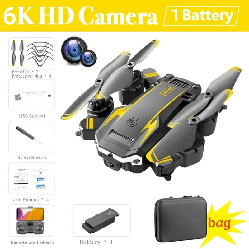 G6 Pro GPS Professional Drone 8K HD Dual-Camera Aerial Photography Omnidirectional Obstacle Avoidance Quadrotor RC Distance 5KM Dabfavshop