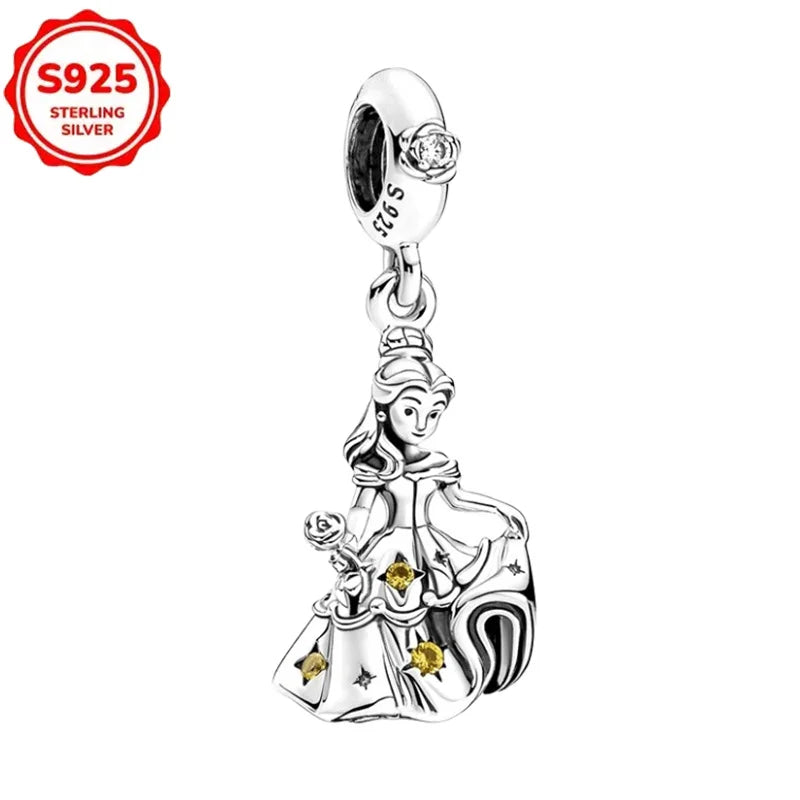 925 Silver Bracelets DIY Jewelry Gift Dabfavshop