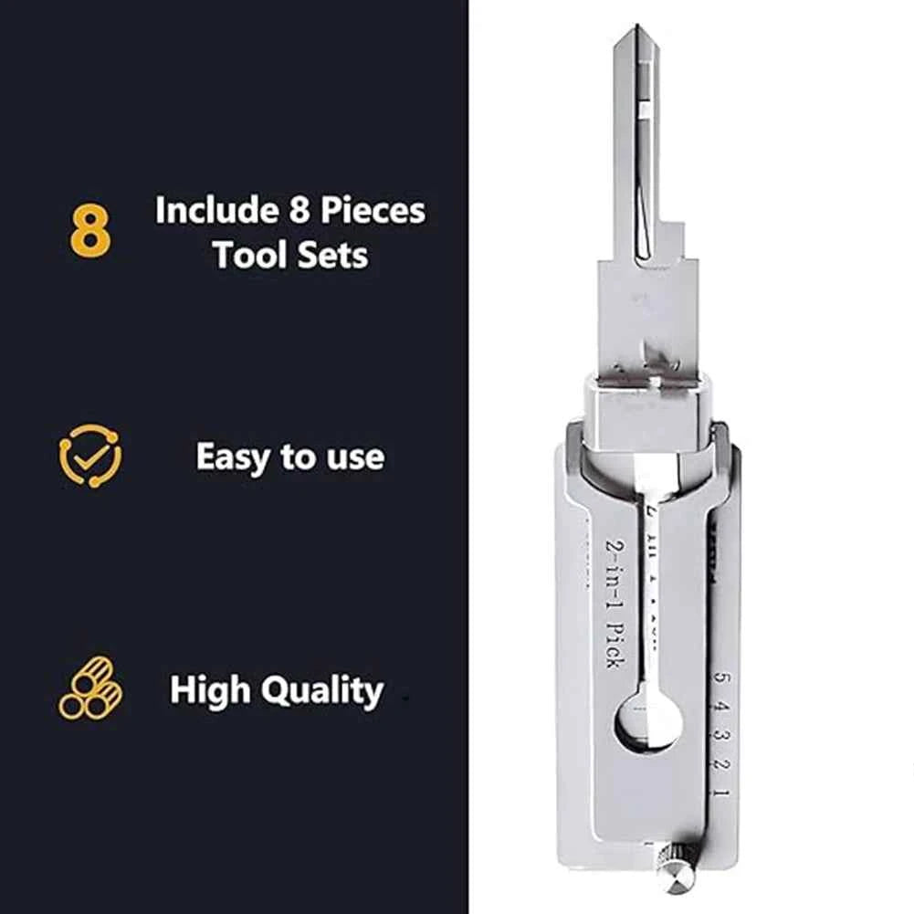 Unlock Easy: Stainless Steel Key Decoder