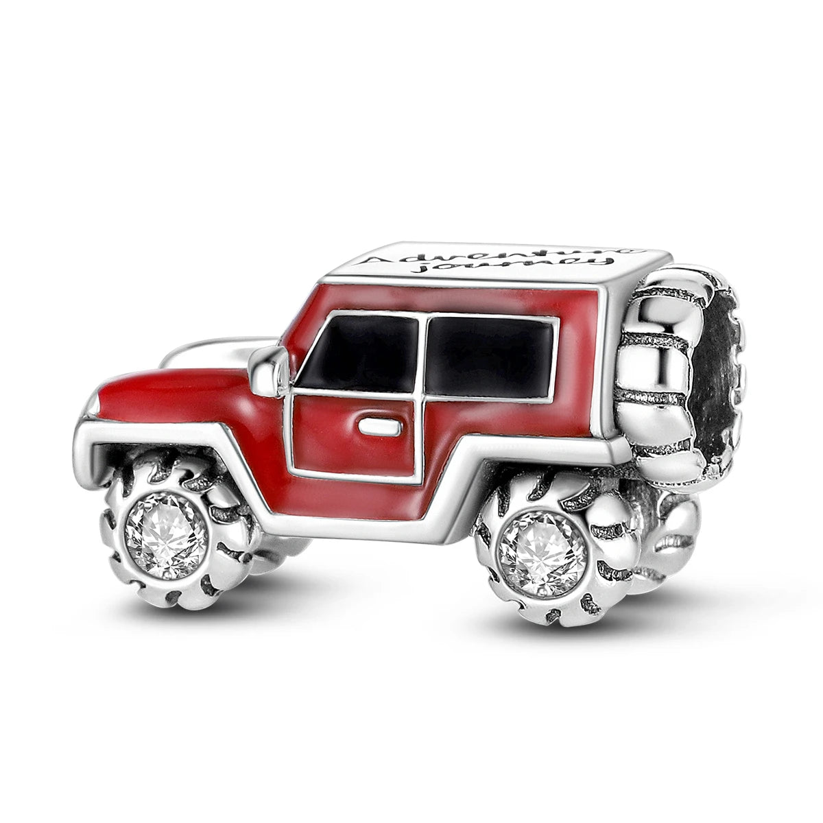 Red Charm Bead Original 925 Silver Fit Bracelet Pendant Diy Car Coffee Cherry For Woman Jewelry Dabfavshop