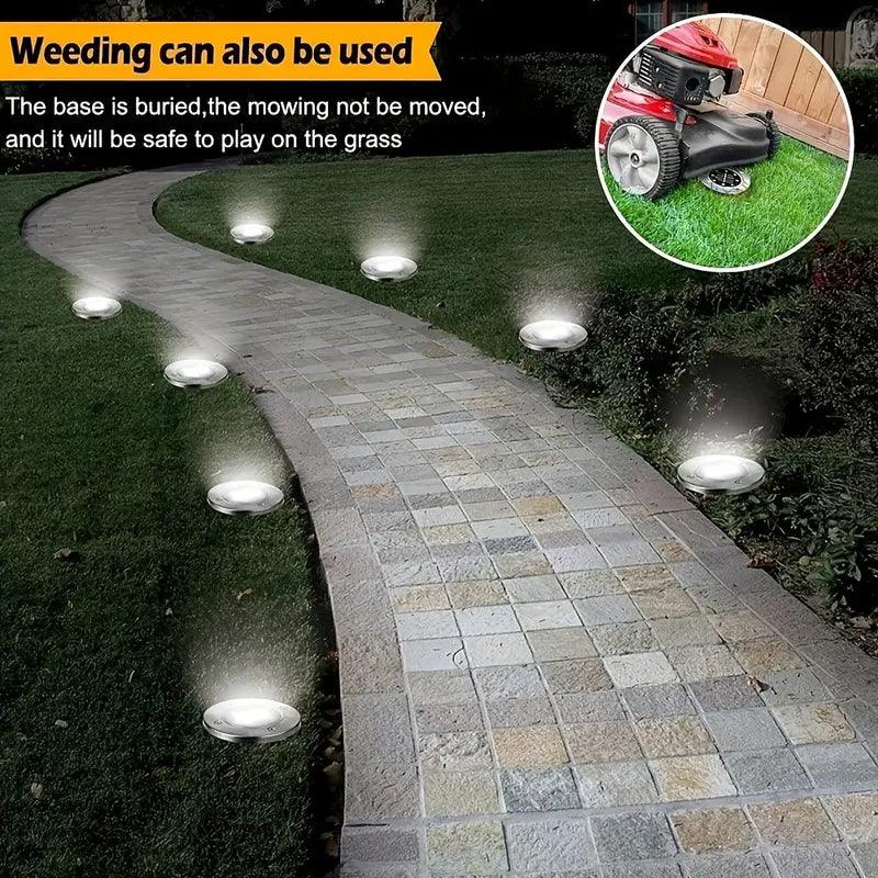 Waterproof Solar Ground LED Lights - Dabfavshop