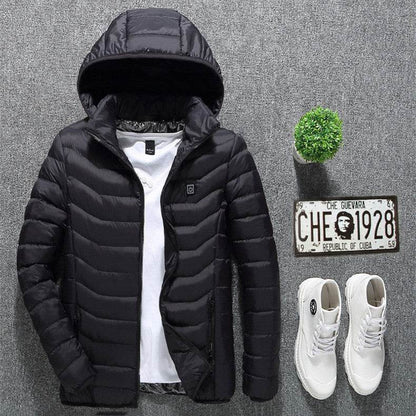 USB Electric Heated Jacket, 3+2 Heating Zone Cover The Upper Body - Dabfavshop