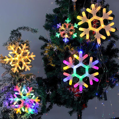 LED Snowflake Christmas Lights - Dabfavshop