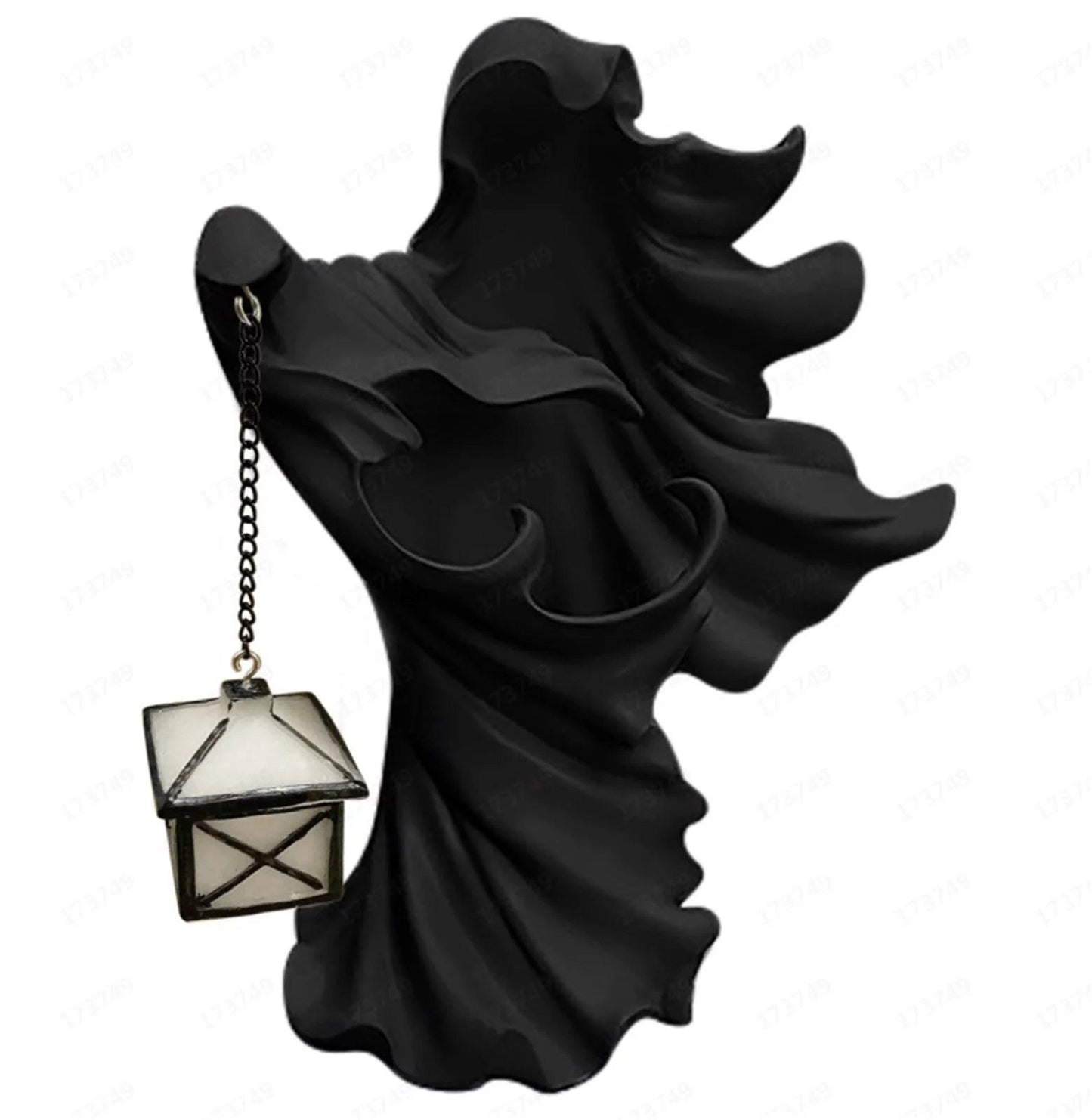 Hell Messenger With Lantern Ghost Halloween Decorations - Dabfavshop