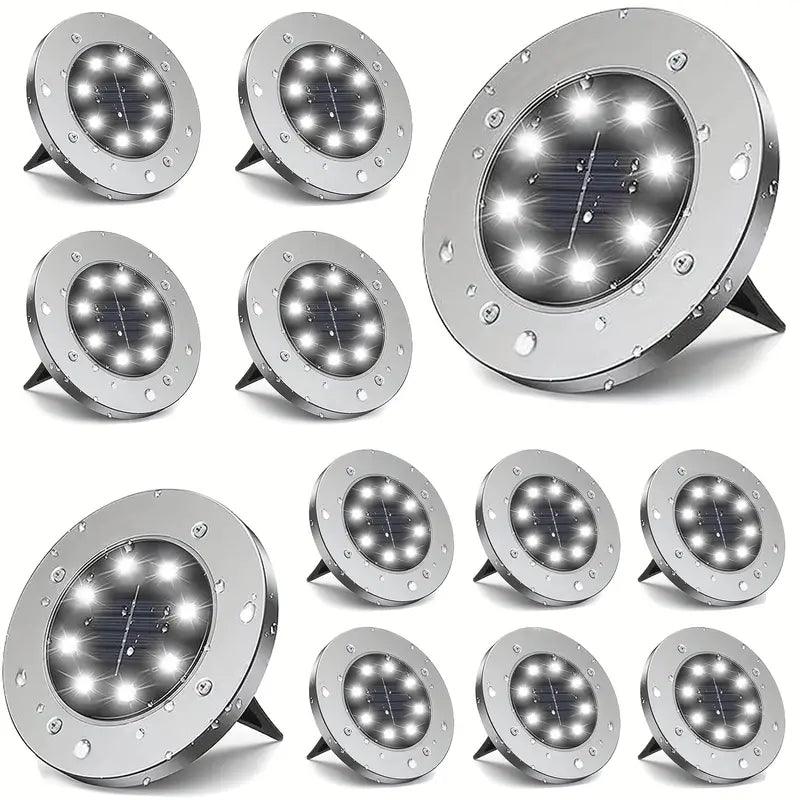 Waterproof Solar Ground LED Lights - Dabfavshop