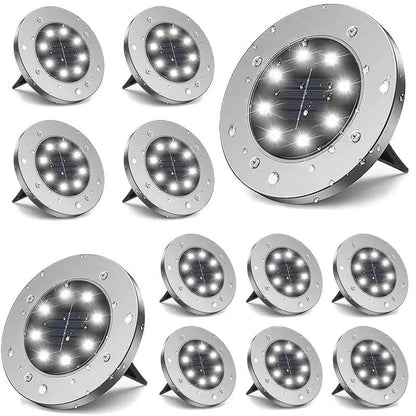 Waterproof Solar Ground LED Lights - Dabfavshop