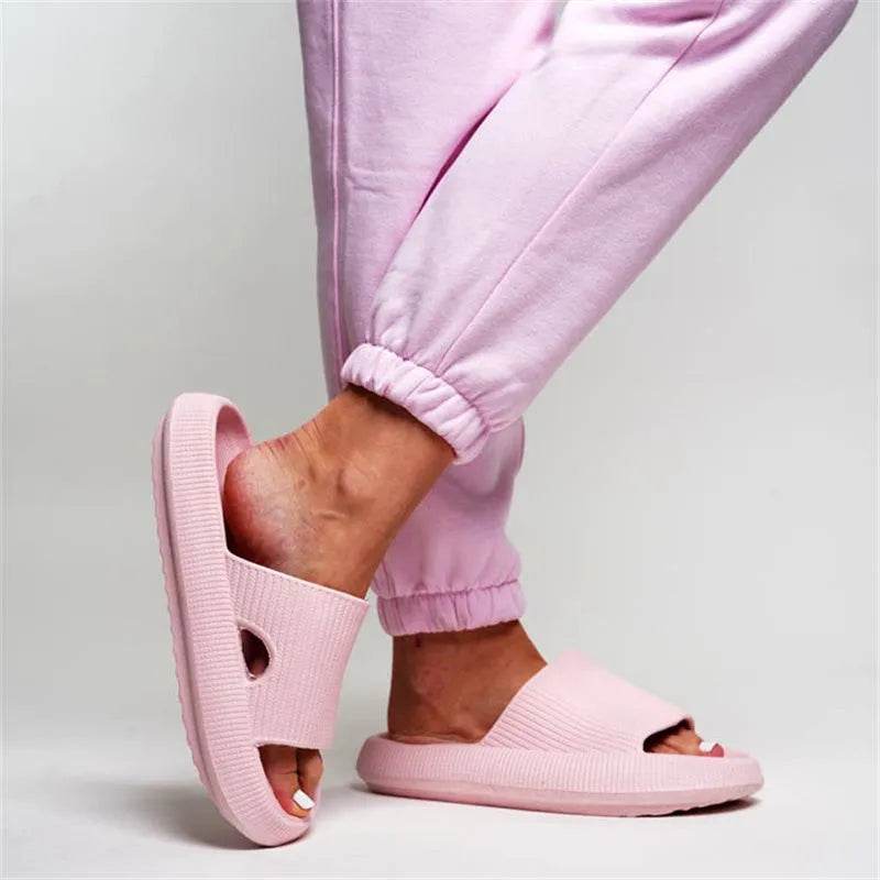 Soft EVA Indoor Slippers for Couples - No Squeak Design - Dabfavshop