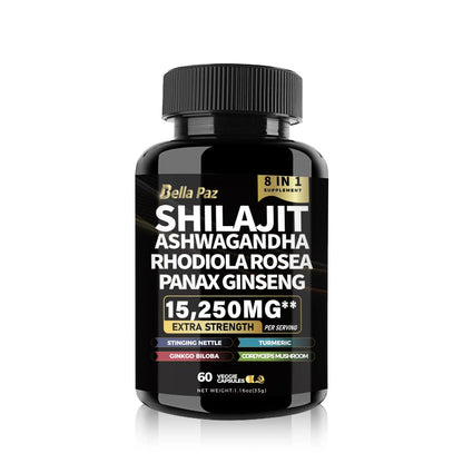 BellaPaz Shilajit Ashwagandha Rhodiola Rosea Panax Ginseng - Dabfavshop