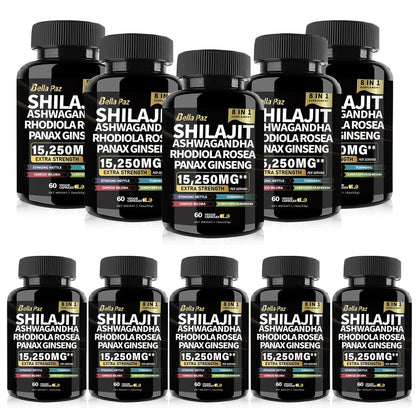 BellaPaz Shilajit Ashwagandha Rhodiola Rosea Panax Ginseng - Dabfavshop