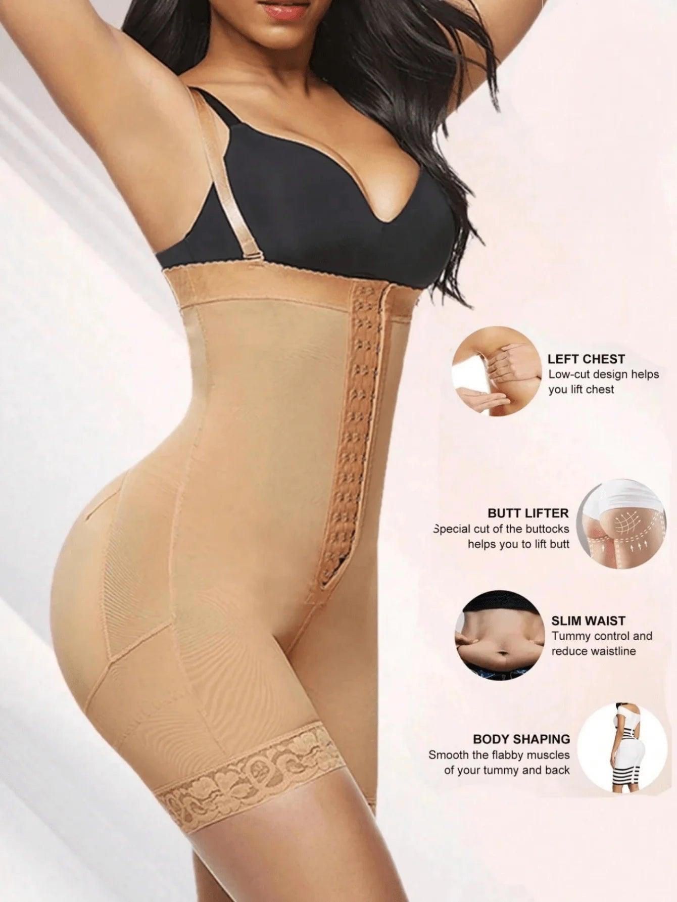 Compressing Full Shapewear Bodysuit - Dabfavshop