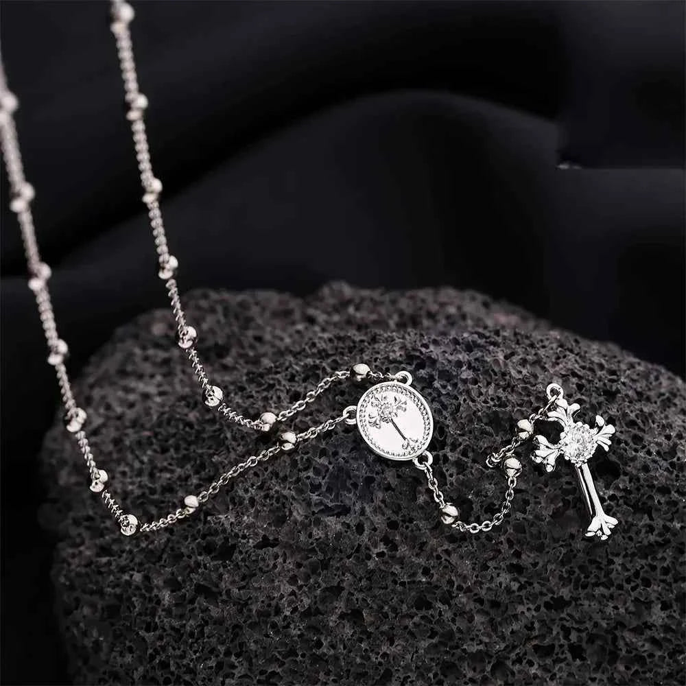 Italian 925 Sterling Silver or 18K Gold Plated Rosary