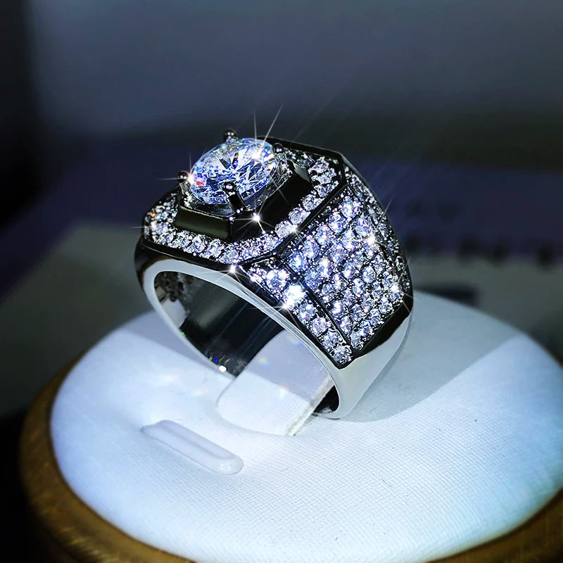 925 Sterling Silver AAA Crystal Zircon Ring Dabfavshop
