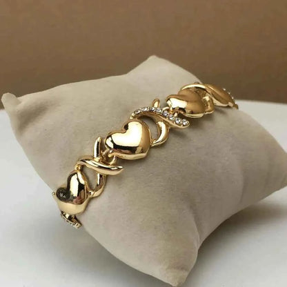 Hearts Gold Silver Necklaces