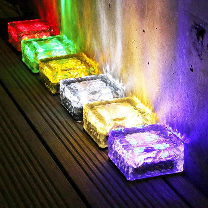 Solar Brick Ice Cube Light Outdoor - Dabfavshop